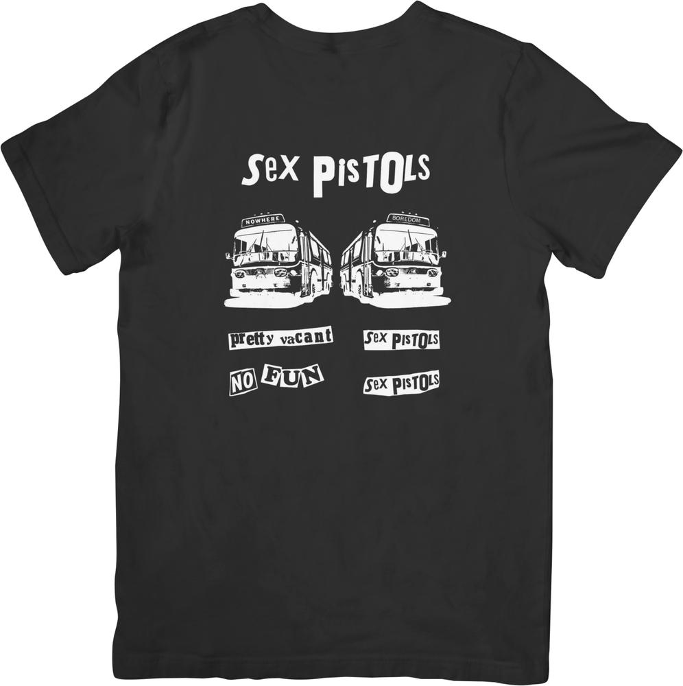 Sex Pistols Vintage Retro Fit for Unisex Women Quality Cotton TShirts