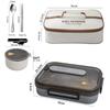 Extra Large 316 Stainless Steel Office Lunch Box with Six Compartments for Adults - Large Capacity Meal Tray