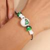 Cross-border European & American Light Luxury Christmas Bracelet with Beaded Pearl Tree & Reindeer