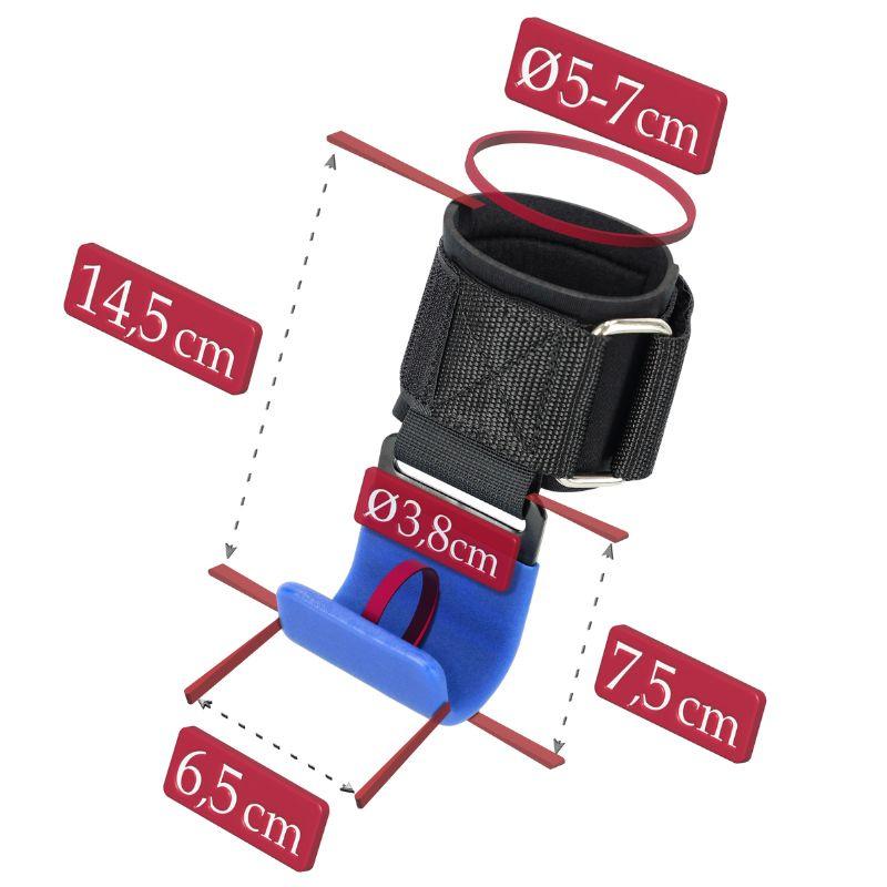 Stainless Steel Deadlift Handles Training Hooks