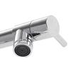 Pull Out Kitchen Tap Chrome Finished Spring Faucet Swivel Spout Vessel Sink