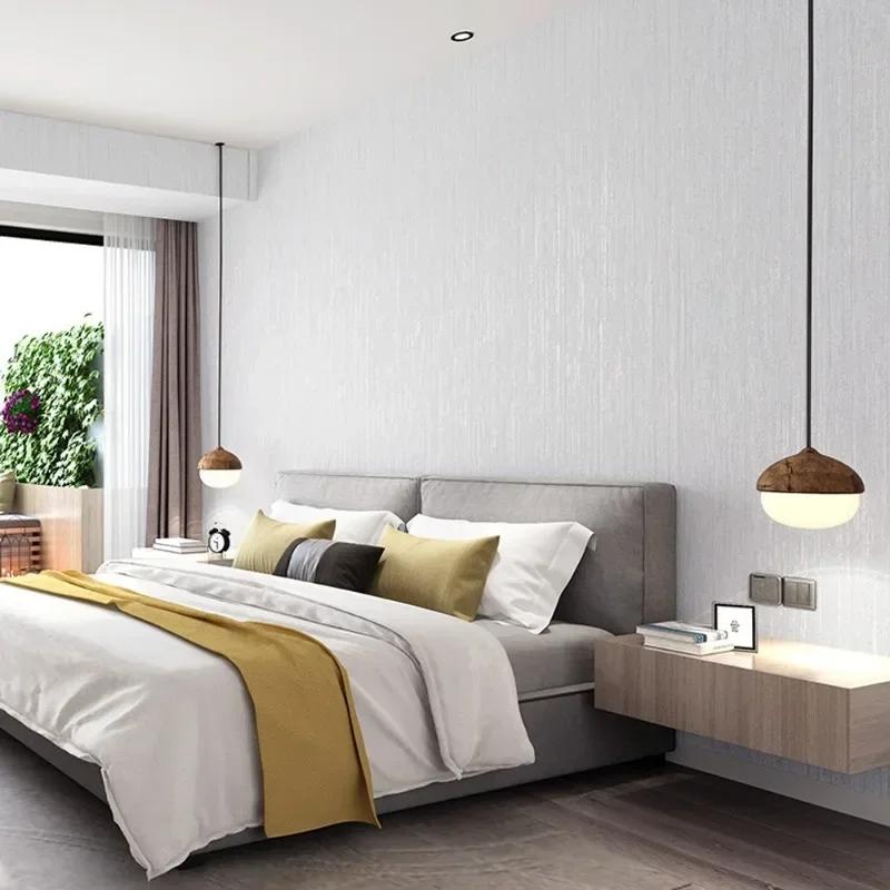 Solid Simple Modern Metallic Wallpaper Roll  Texture Wall Papers Bedroom Living Room Clothing Store Home Decor