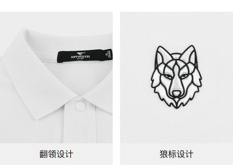 Moisture Absorbing and Quick Drying Short-Sleeved Polo Shirt