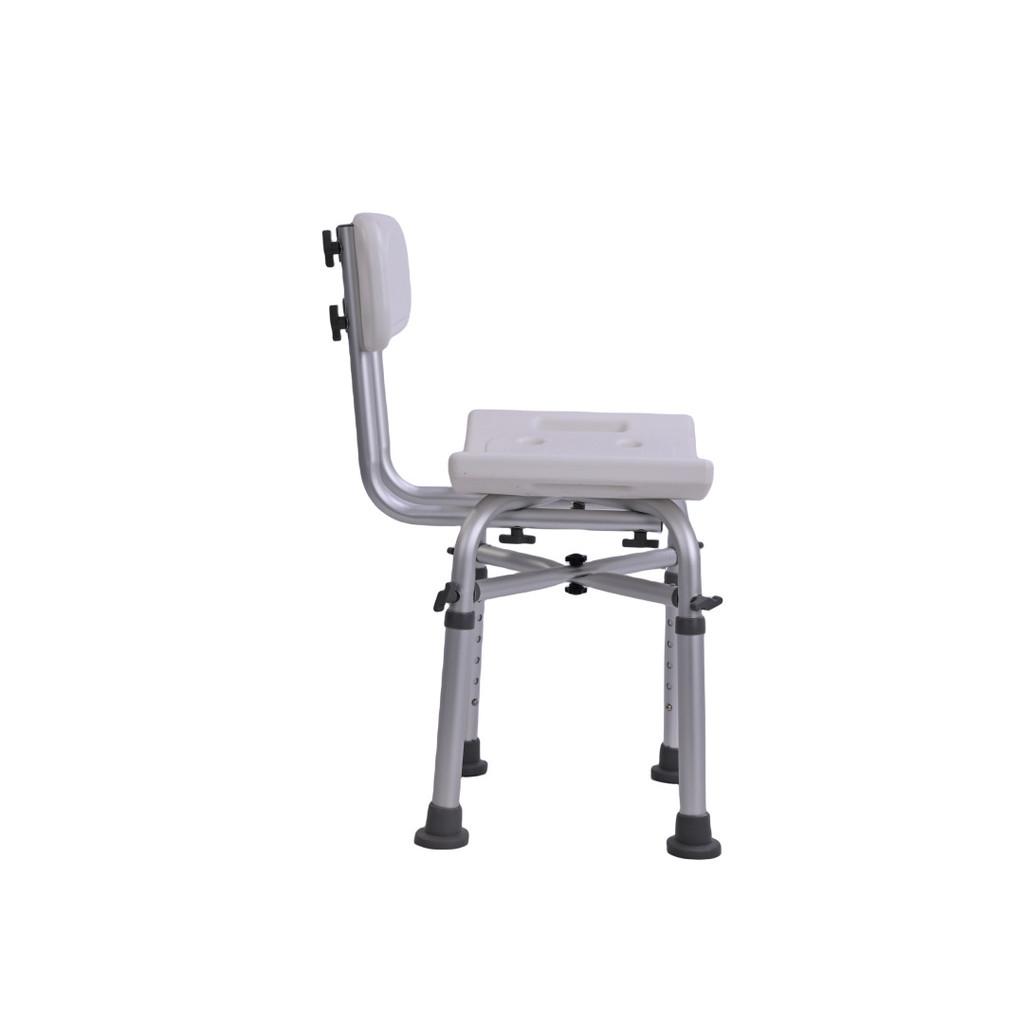 Household Portable Shower Chair Lightweight Bathroom Non Slip Bathing Chair Aluminum Alloy Rust Proof Stool