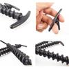 10 Pcs/Pack Outdoor Camping Tent Pegs Ground Nails Screw Anchor Stakes Pegs Hiking Tent Stakes Pins Tent Accessories