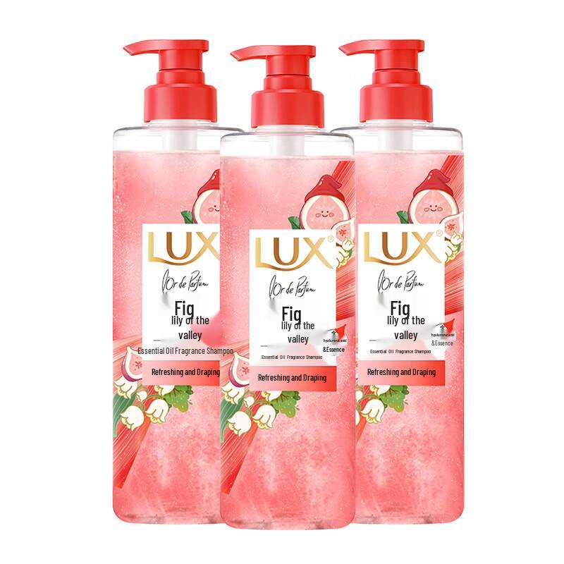 LUX Fig & Lily Scented Shampoo Triple Pack