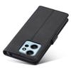 LC.IMEEKE For Xiaomi Redmi Note 12 4G Phone Wallet Case Calf Texture PU Leather Stand Phone Cover
