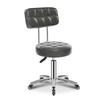Hairdressing Rotating Salon Stool - Large Barber & Beauty Chair with Rollers