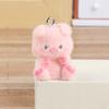 Flocked Zodiac Animal Pals Creative DIY Decoration for Bags Keychains Home Decor Cute Plush Charm Ornament Gift