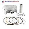 Motorcycle Engine Piston Rings Kit Bore STD Size 74mm ~ 75mm For YAMAHA YBR250 XG250 TRICKER YFM25R Raptor 250 XT250 Serow YS250