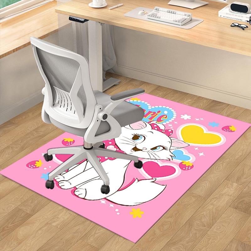 Marie Cute Kitten Carpet For Playroom Bedroom Living Room Sofa Home Decorkids Game Area Rug Nonslip Floor Mat