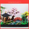 Kit di blocchi da costruzione Micro Abs Per Decorazione Giardino Zen Gioco Creativo Fai da Te