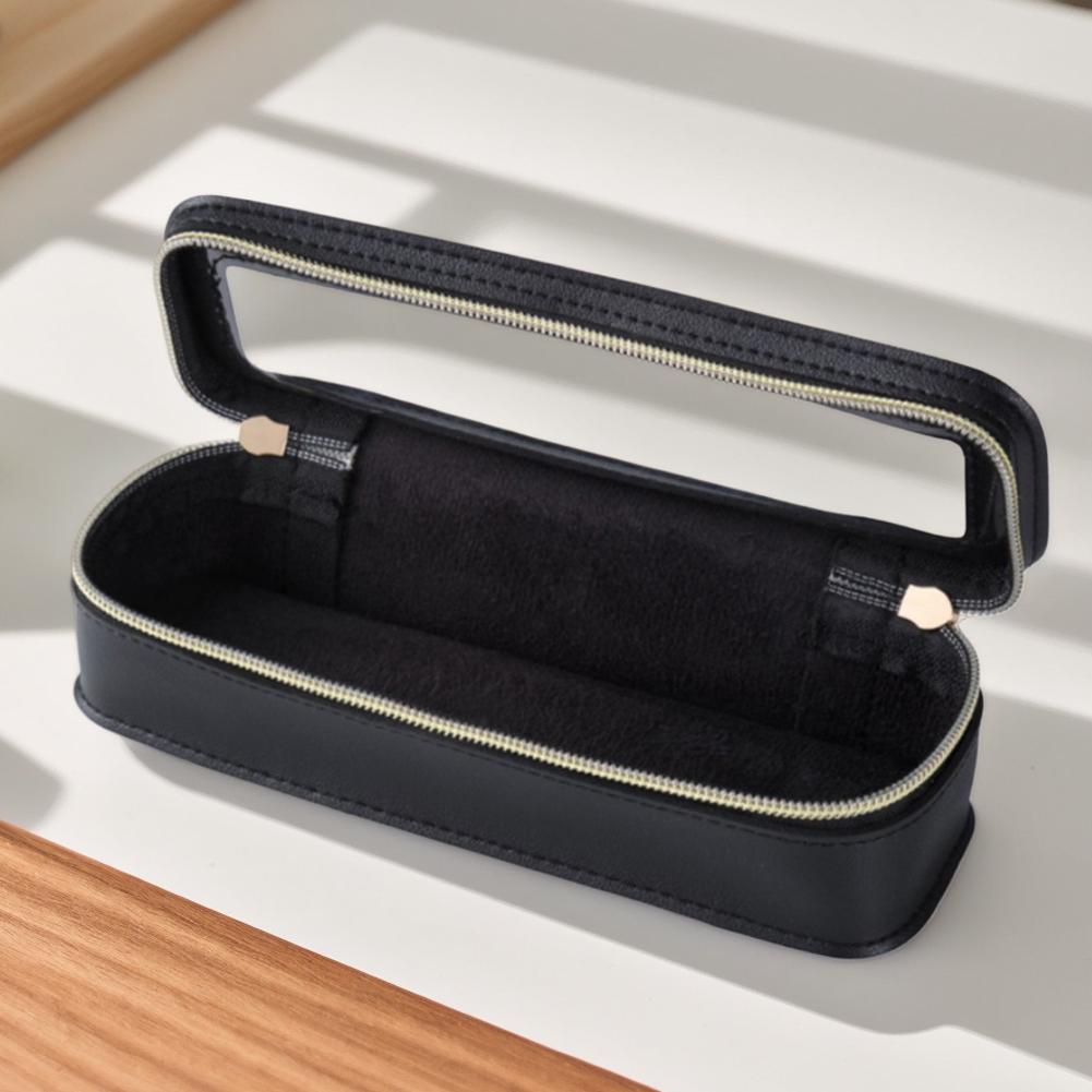 

Косметичка, сумка для хранения кистей для макияжа, портативный дорожный органайзер для туалетных принадлежностей, переносной небольшой косметичка из ПУ, сумка для мытья посуды чёрный