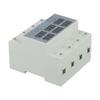 3-Phase Digital Over And Under Voltage Relay Current Limiter Adjustable Protect For Safeguards Electrical Appliances