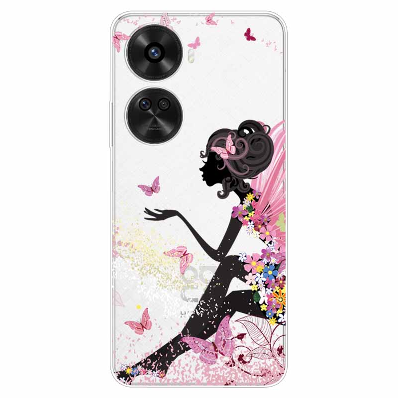 For Huawei Nova 12 SE Case Soft Girl Shockproof Phone Cover for Huawei Nova 12SE Case BNE-LX1 TPU Clear Transparent Silicone