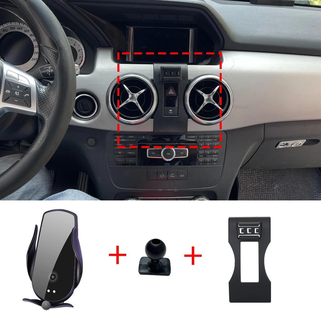 Car Mobile Phone Holder Accessories for Mercedes Benz GLK X204 2013 2014 2015 GPS Bracket Navigation Stand Auto