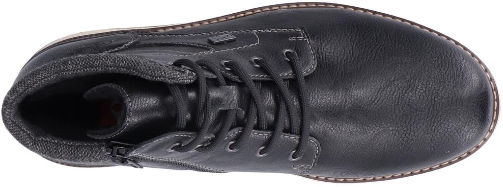 Ботинки Rieker на шнуровке 39450 черный