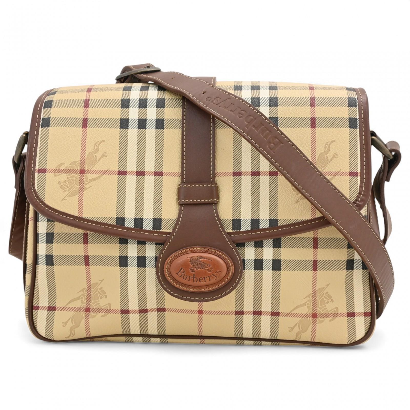 

Оригінальний плечовий ремінь Burberry Nova Check Shadow Horse bb8827ng Вживаний