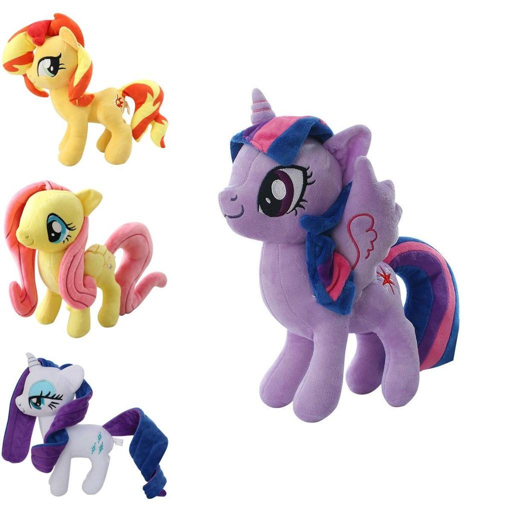 Adorable My Little Pony Plush Toy Spike Twilight Sparkle Soft Doll For Kids' Gifts