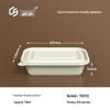 Corn Starch Biodegradable Takeout Containers