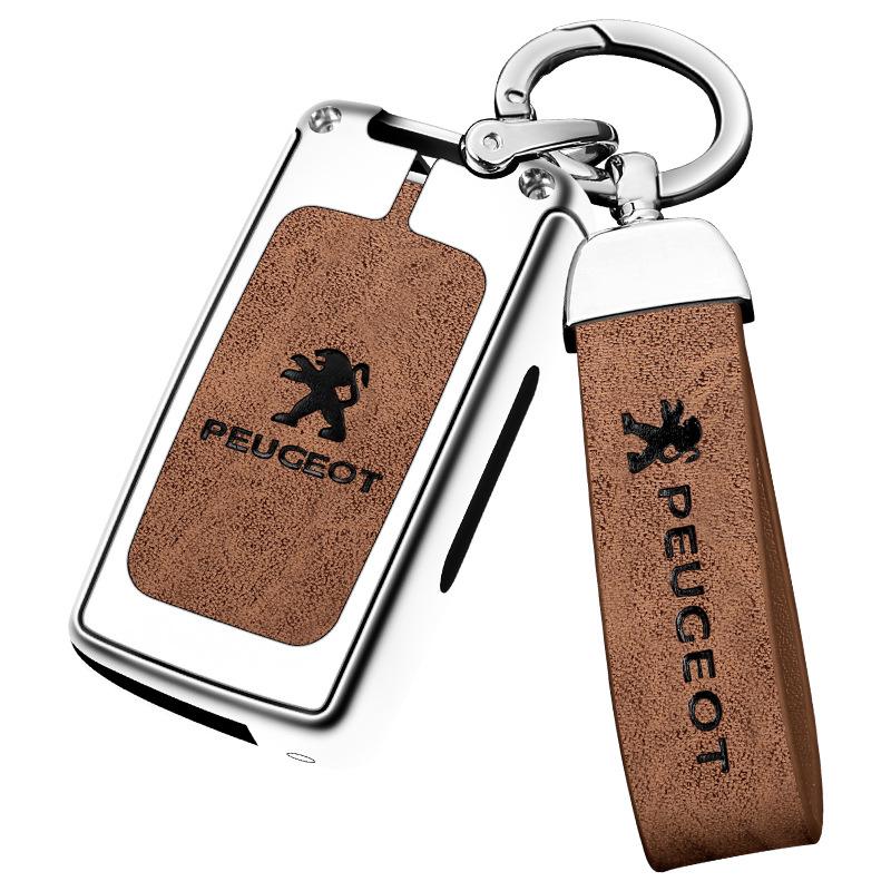 Peugeot & Citroen 207/307/3008/408/RCZ Dedicated Key Cover with Logo