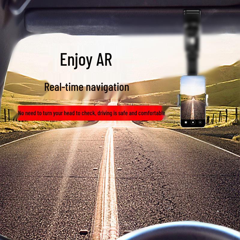 Multi-Functional Car & Kitchen Phone Mount for Sun Visor, Rear Seat & Table