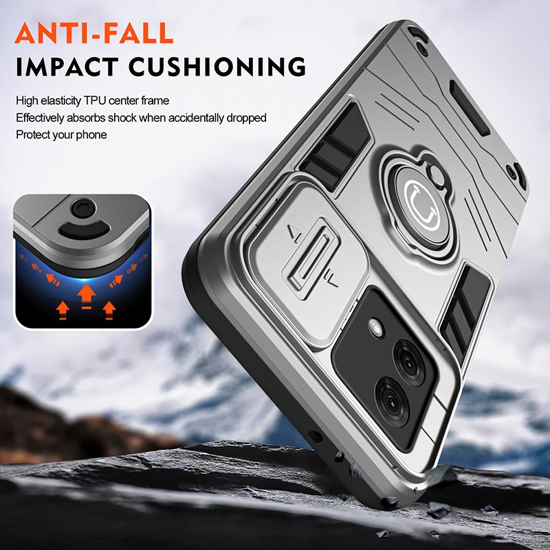 Military Grade Camera Protection Shockproof Cases For Motorola Moto G64 G75 G84 G85 Magnetic Armor Case Coque Moto G85 Cases g75