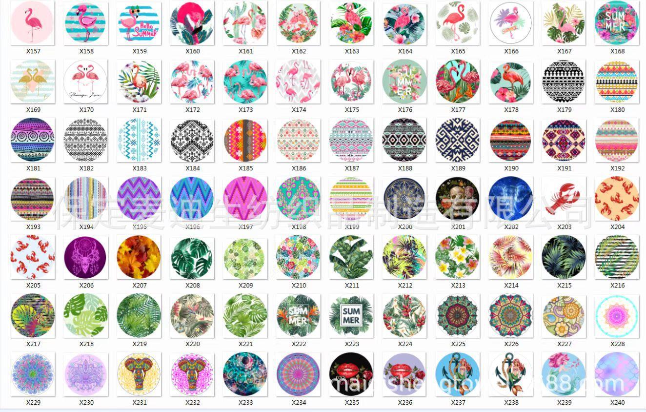 

Making active printing tassel beach towel microfiber heat transfer soft water absorption quick drying 150*150cm