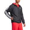 adidas Essentials 3-Stripes Windbreaker Black/White Men Streetwear JE6325