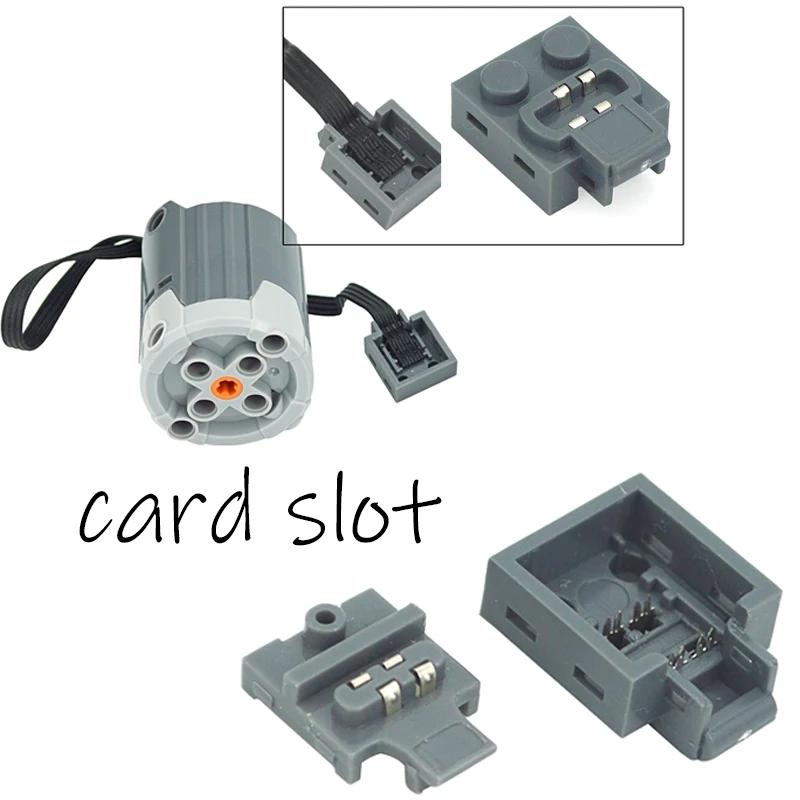Motor Line Extension Wire Cord Replacement card slotBuilding Bricks Technical Power Functions Brick Works With featuring 21669 60656