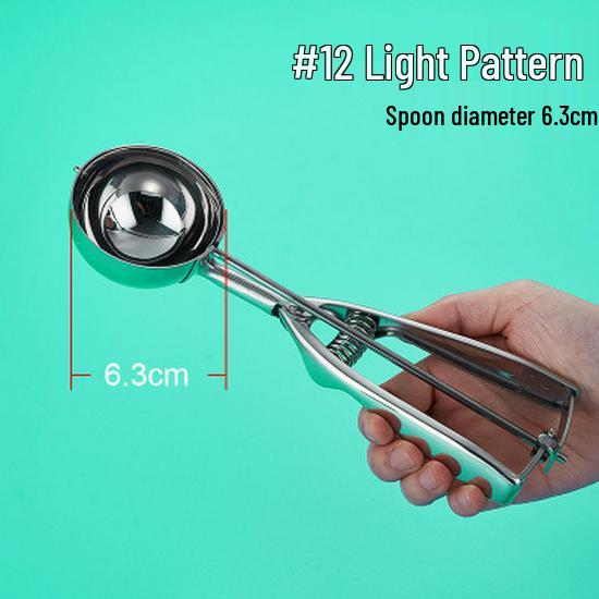 INOX 304 Stainless Steel Ice Cream Scoop/Baller for Hotels & Cafeterias