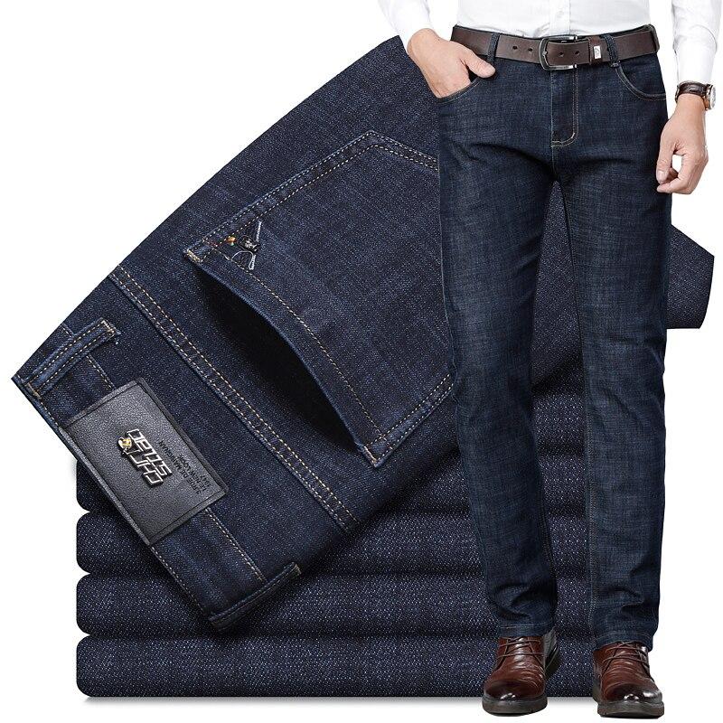 Spring New Men 'S Stretch Straight Jeans Classic Fashion Business Casual  Style Denim Trousers Male Brand High Waist Slim Trousers – acquista a prezzi  bassi sul marketplace Joom