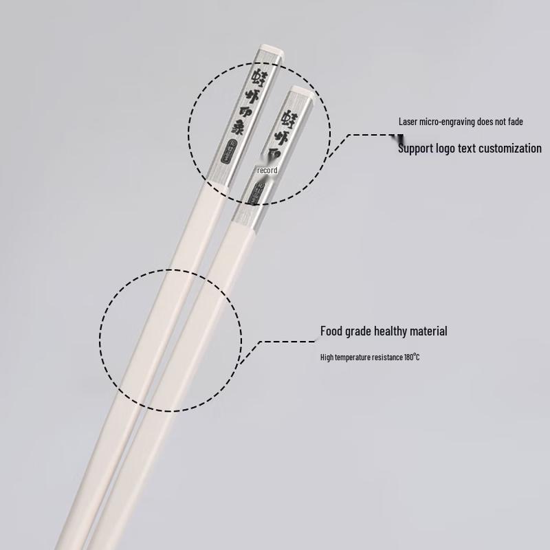 Premium Alloy Chopsticks Set