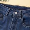 MODIQUE jesień Plus rozmiar nowe damskie podstawy elastyczne spodnie haremowe pełnej długości Lady wysokiej zwężone długie dżinsy na co dzień kobiece spodnie dżinsowe