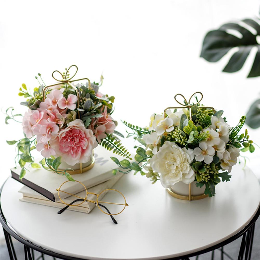 Artificial Rose Bouquet For Wedding Household Decoratiove Ornaments Photographic Props