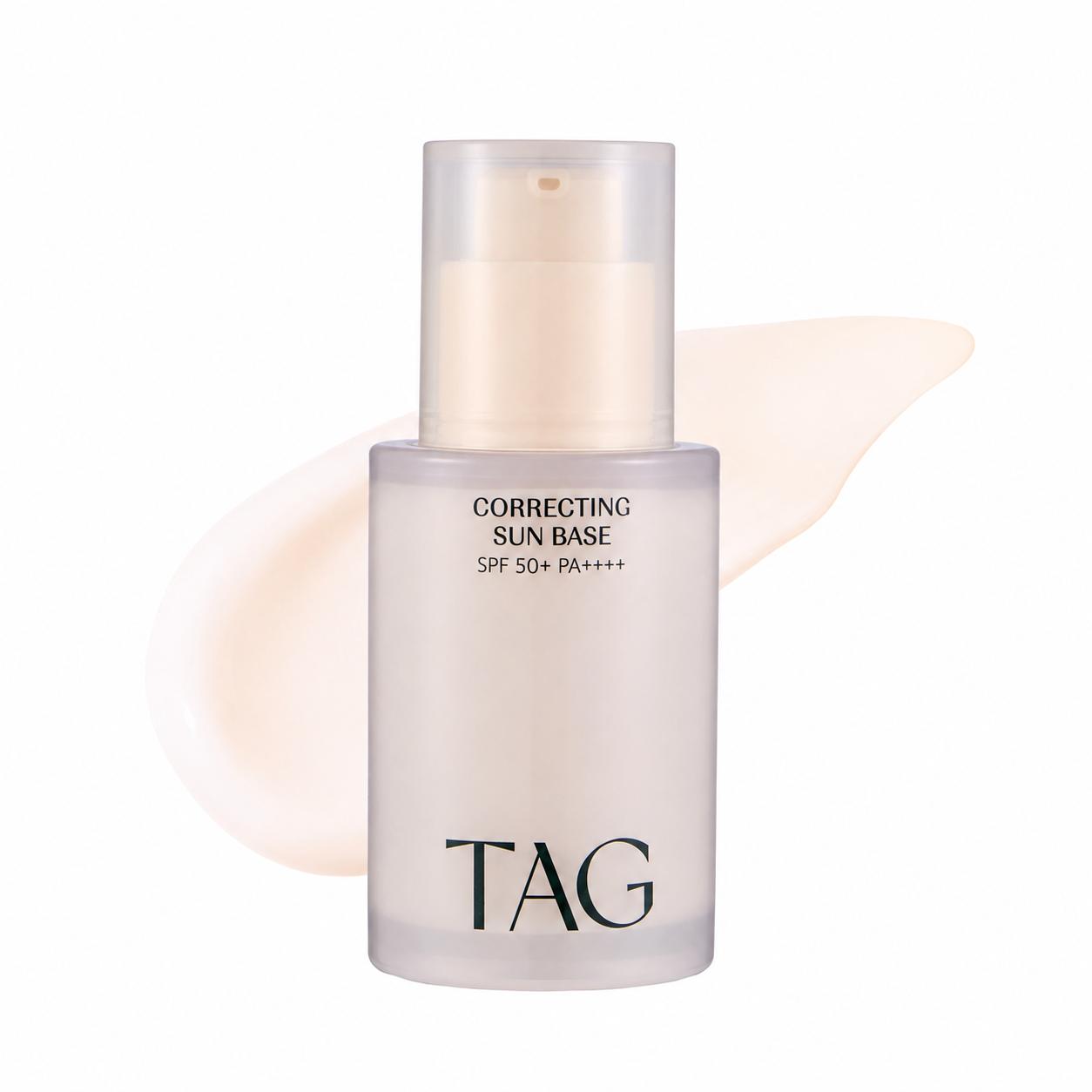 TAG Correcting Sun Base SPF Makeup Primer 32ml 01 Gleam Ivory
