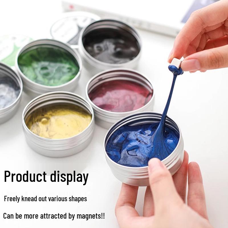 Magnetic Ferrofluid Stress Relief Toy - Advanced Black Technology Decompression Magnet for Boys, Popular with Internet Celebrities