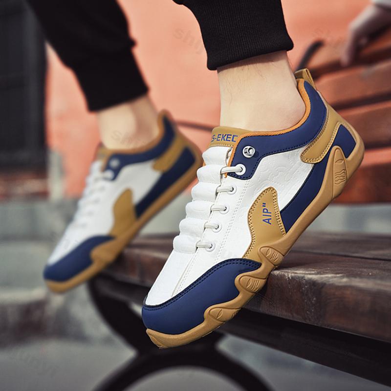 Men's Casual Sneakers Fashion Running Shoes Anti Slip Wear-resistant Outdoor Comfort Walking Shoes Tennis Flat Shoes Zapatillas