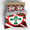Green Cross Shield Bedding Set Bedding Duvet Cover Set Duvet Cover Pillowcases (1 * Duvet Cover 2 * Pillowcases, Without Duvet Insert)