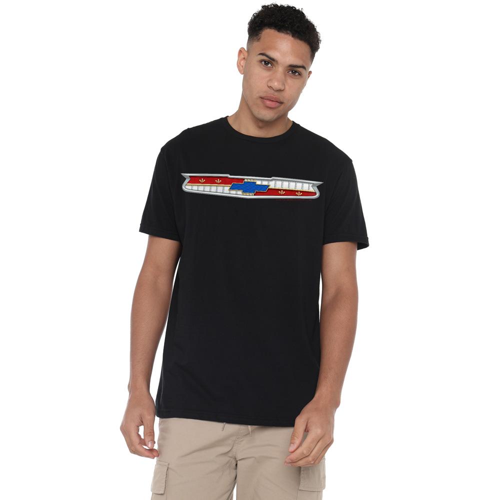 Chevrolet Unisex Adult 56 Bel Air Emblem T-Shirt
