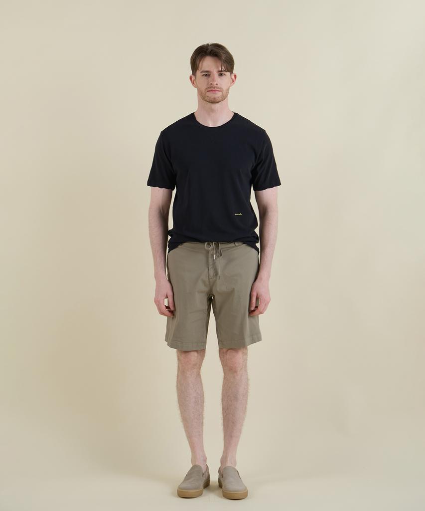 PANICALE Black Vintage Washed T-Shirt (Type A)