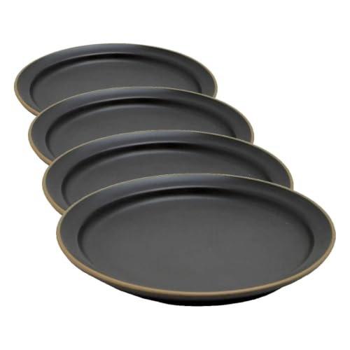 TAMAKI Hinata Ceramic Plate S Gray 16.1cm Microwave and Dishwasher Safe T-941911