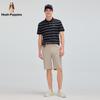 Hush Puppies Men's Lightweight Cotton Short Sleeve Polo Shirt