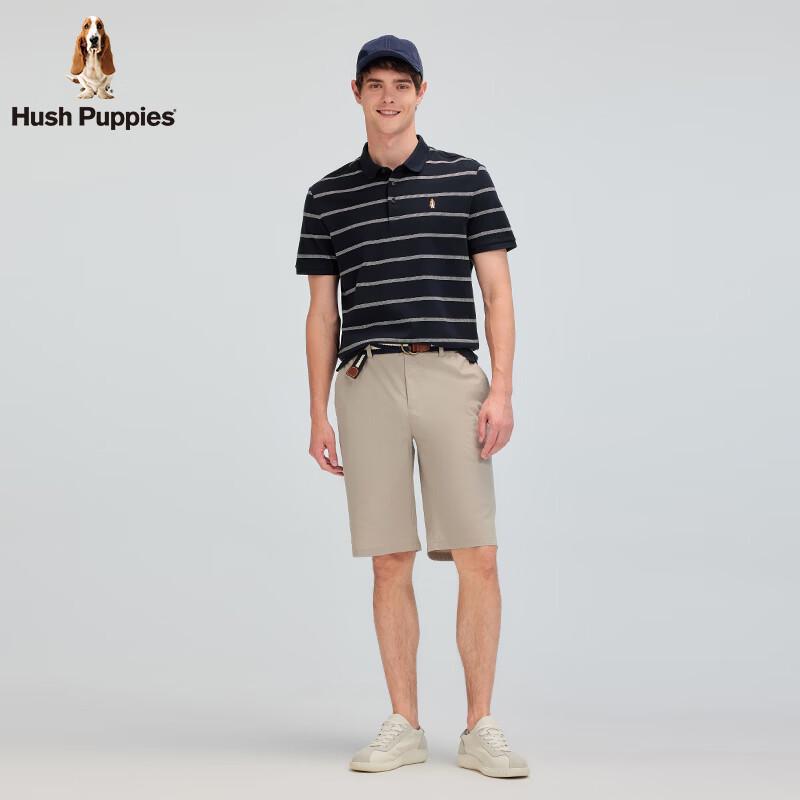 Hush Puppies Men's Lightweight Cotton Short Sleeve Polo Shirt