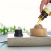 Natürlicher Kiefernholz Ätherisches Öl Diffusor Mini Tragbar Aromatherapie Duft Ornament für Auto Schlafzimmer Wohnzimmer Badezimmer Schreibtisch Dekoration