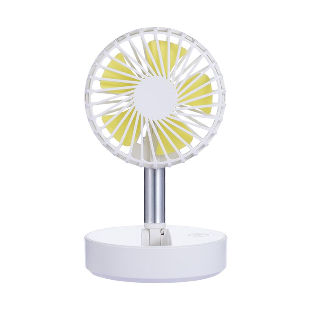 

Folding Portable Silent Usb Electric Fan For Home Office Dormitory Small Desktop Fan white100*100*60.5mm (folded)#0