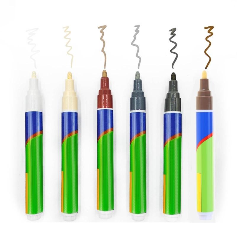 Waterproof Tile Joint Repair Grouting Fillers Marker Pen Tile Grout Pen Reviver Wall Floor Grout Restorer Pen for Tiles