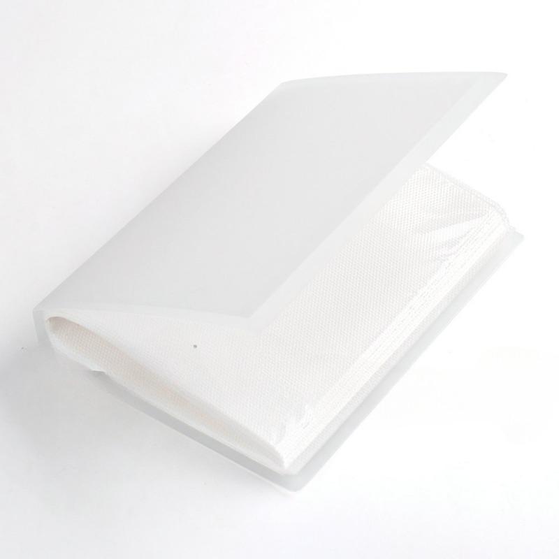 Nagelklistermärken Förvaringsbok Tom samling Bokhållare Display Visar Hylla Dekal Fotoalbum Manikyrverktyg Naglar Tillbehör