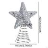 Christmas Tree Topper Decoration Romantic Unique Star Treetop Xmas Decor for Cafe
