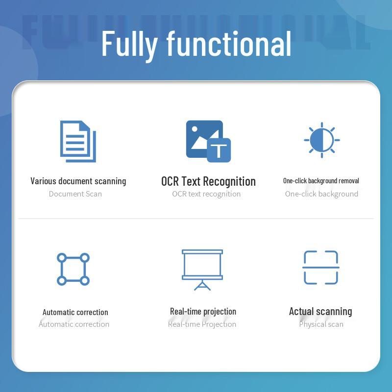 NTEUMM High-Speed A4 Dokumentenscanner